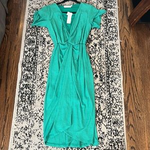 Green dress All in Favor NWT